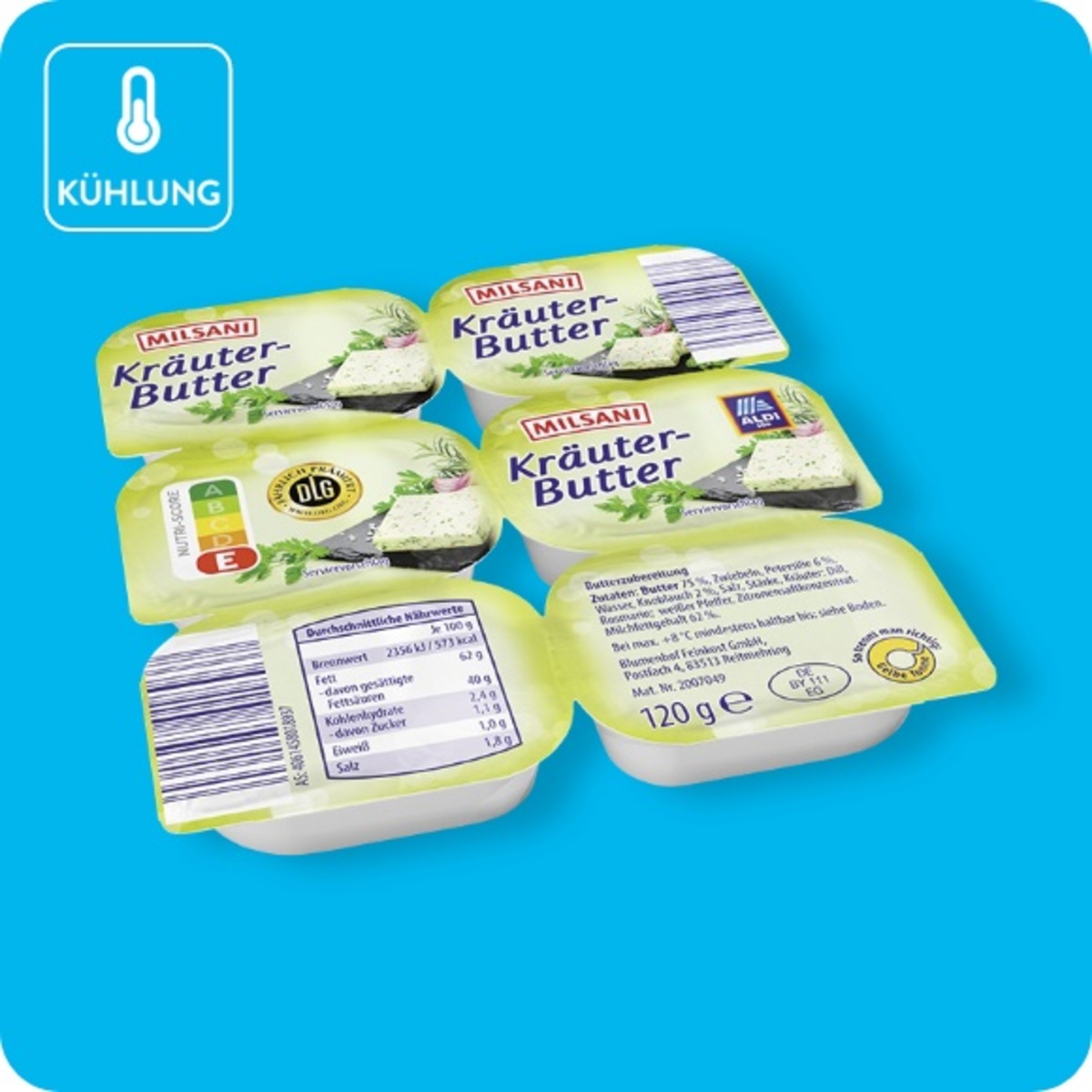 Bild 1 von Kräuter- oder Knoblauchbutter