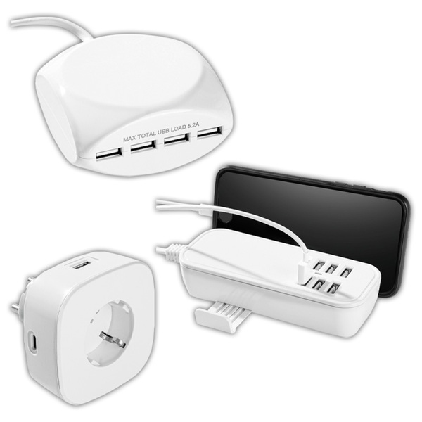 Bild 1 von Powertec Electric Clevere USB-Ladegeräte