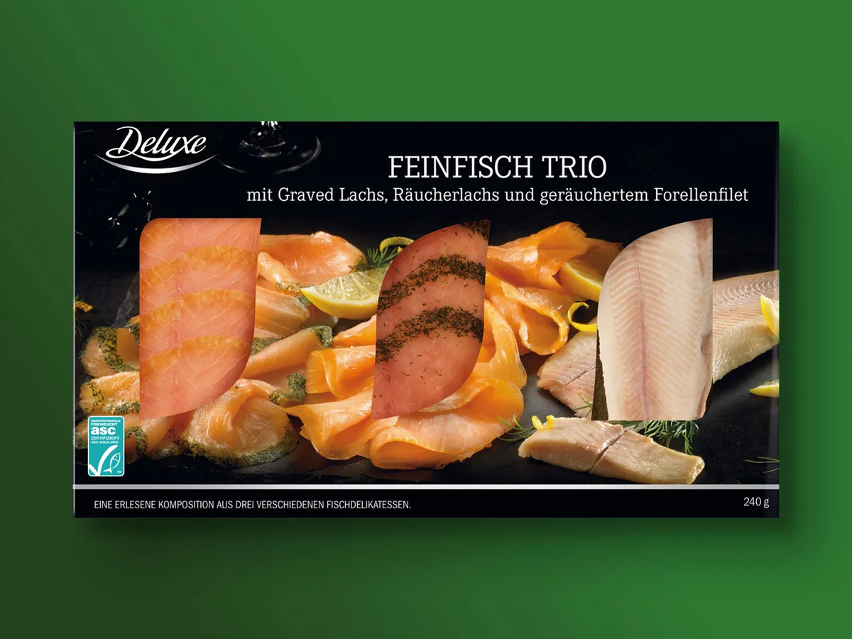Bild 1 von Deluxe ASC Feinfisch Trio, 
         240 g