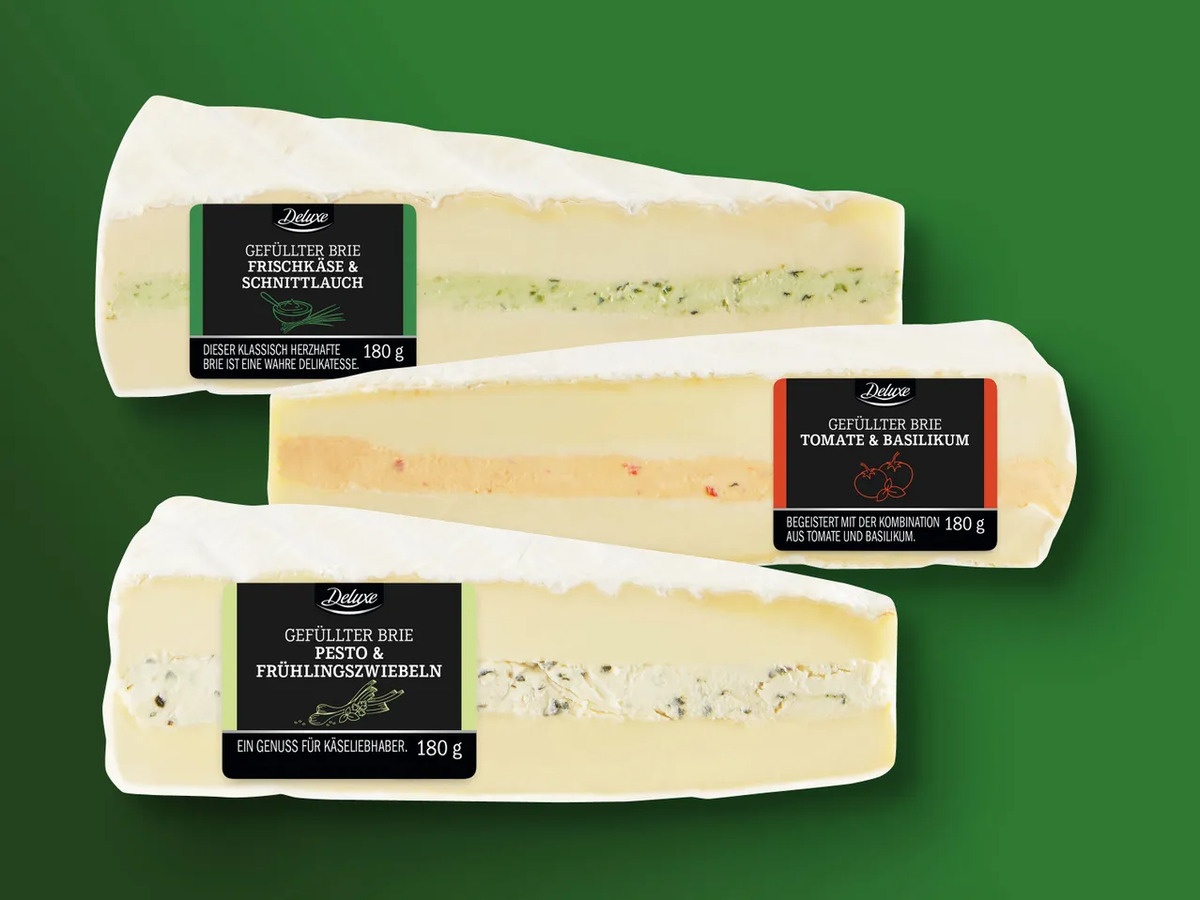 Deluxe Gefüllter Brie, 180 g von Lidl ansehen!