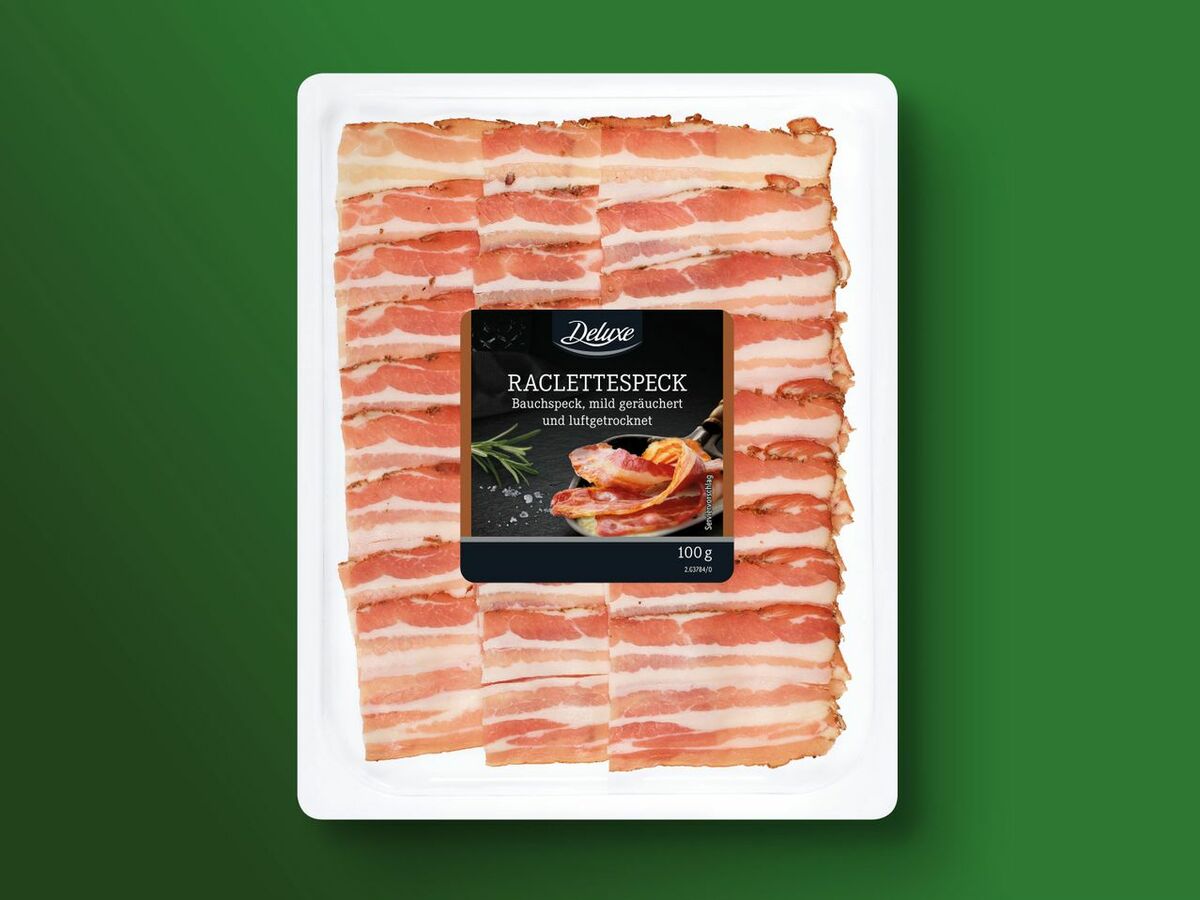 Bild 1 von Deluxe Raclettespeck, 
         100 g