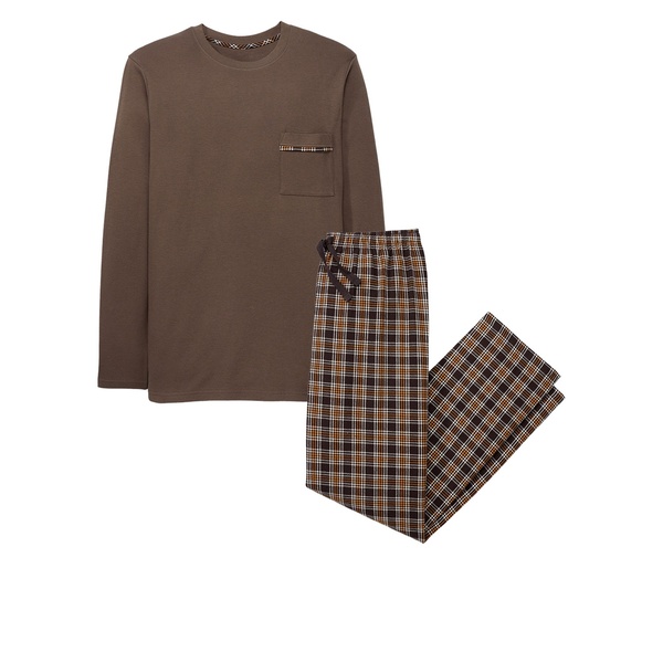 Bild 4 von UP2FASHION Herren Flanell-Pyjama