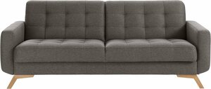 exxpo - sofa fashion 3-Sitzer Fiord, mit Bettfunktion und Bettkasten