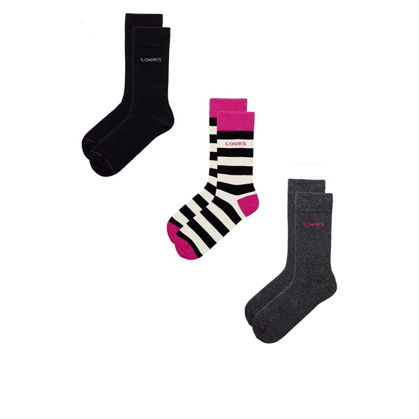 Bild 2 von LOOKS BY WOLFGANG JOOP Damen und Herren Socken, 3 Paar