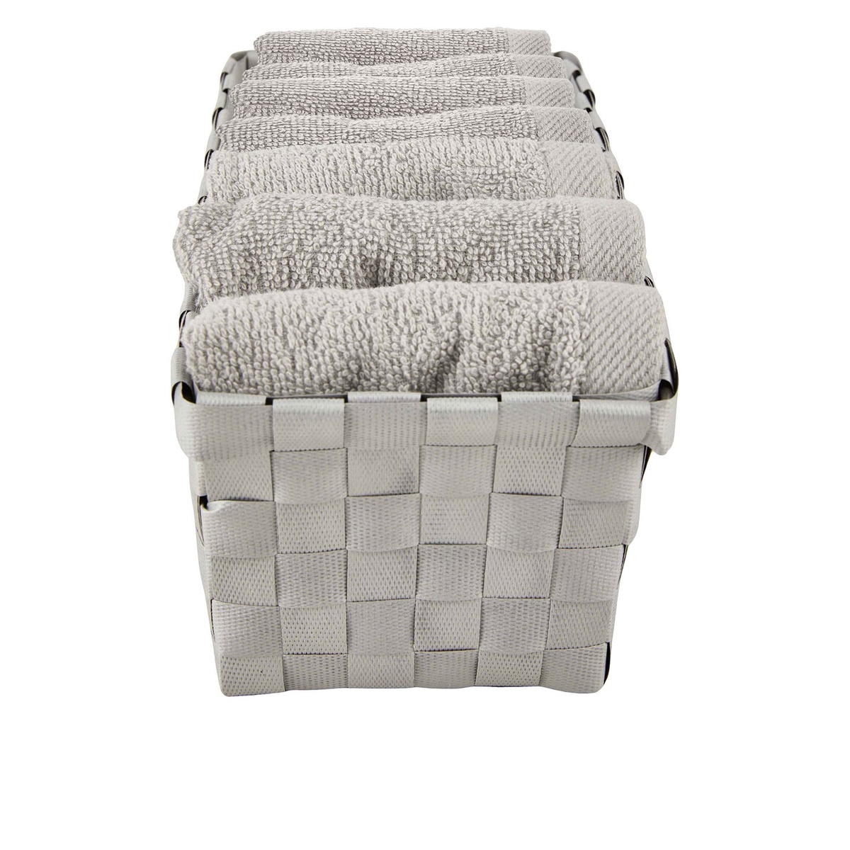 Bild 2 von NOVITESSE Gästehandtücher im Korb, 7er-Set