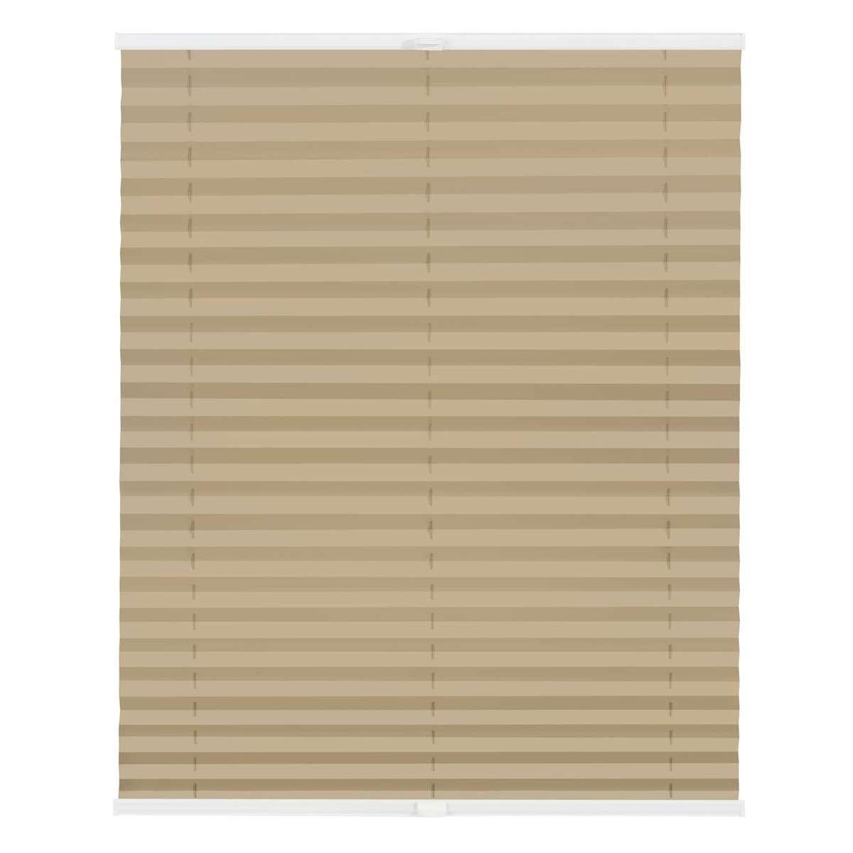 Bild 1 von Lichtblick Plissee Klemmfix, ohne Bohren, verspannt, blickdicht - Sand