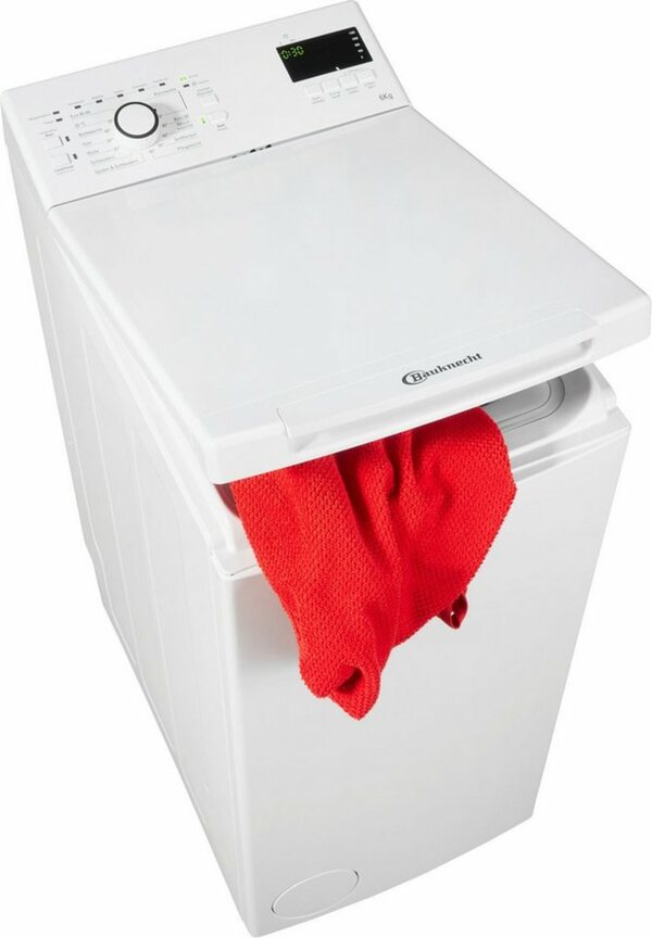 Bild 1 von BAUKNECHT Waschmaschine Toplader WAT Smart Eco 12C, 6 kg, 1200 U/min