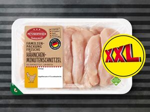 Metzgerfrisch Frische Hähnchen-Minutenschnitzel XXL, 
         1 kg