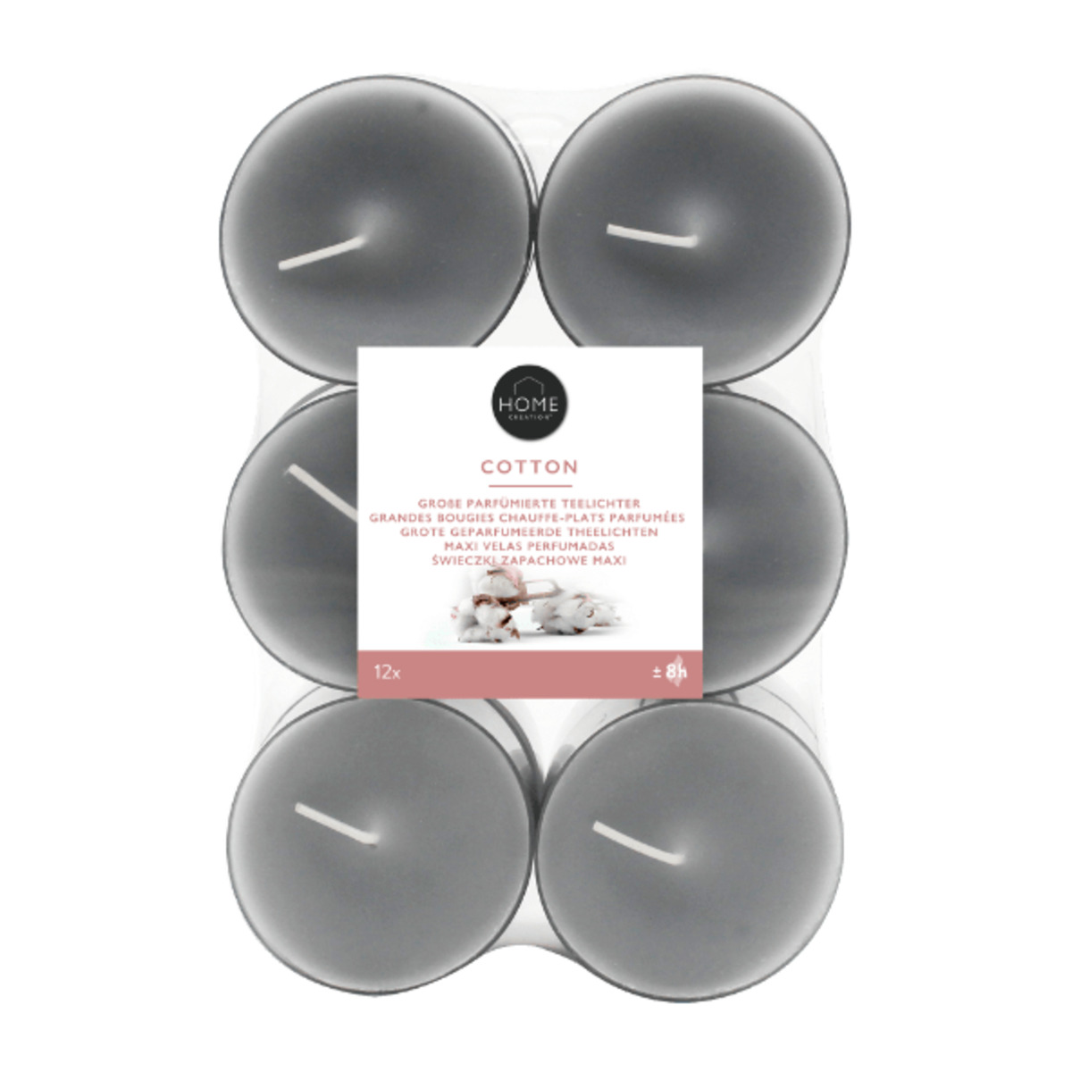 Bild 2 von HOME CREATION Parfümierte Maxi-Teelichter