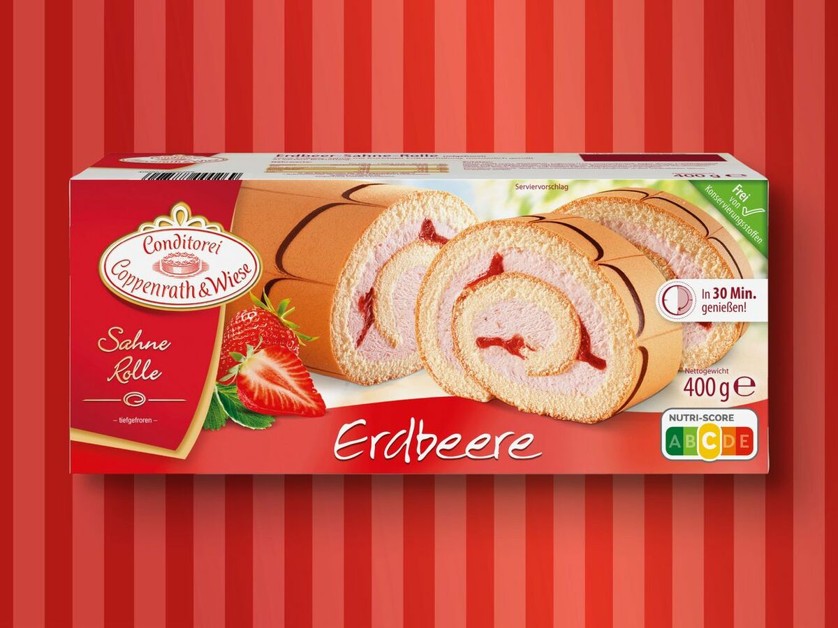 Bild 1 von Conditorei Coppenrath & Wiese Sahne Rolle, 
         400 g