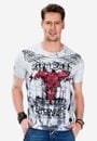 Bild 1 von Cipo & Baxx T-Shirt mit Allover Print