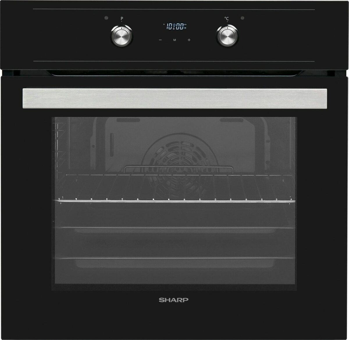 Bild 1 von Sharp Einbaubackofen K-60DX19BM0-EU, mit 1-fach-Teleskopauszug