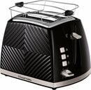 Bild 1 von RUSSELL HOBBS Toaster Groove 26390-56, schwarz, 850 Watt - Brötchenaufsatz & Krümelschublade, 2 Schlitze, 850 W