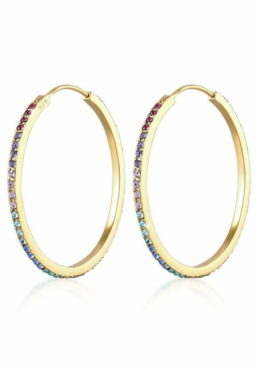 Bild 1 von Elli Paar Creolen 0303381720, 0311540419, mit Kristallen