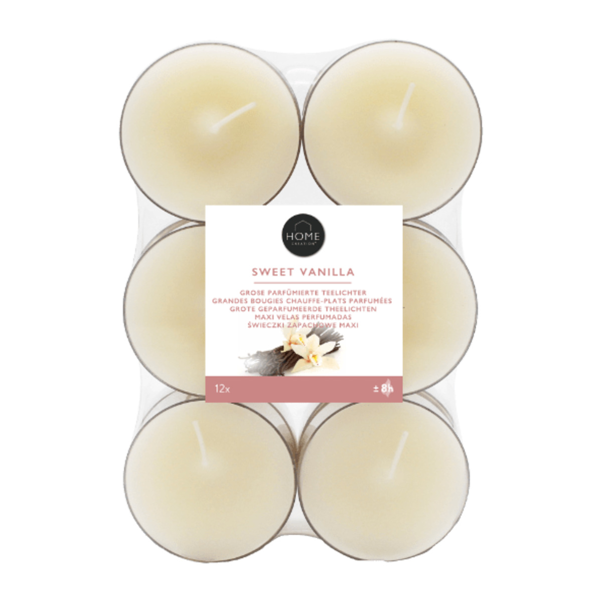 Bild 4 von HOME CREATION Parfümierte Maxi-Teelichter