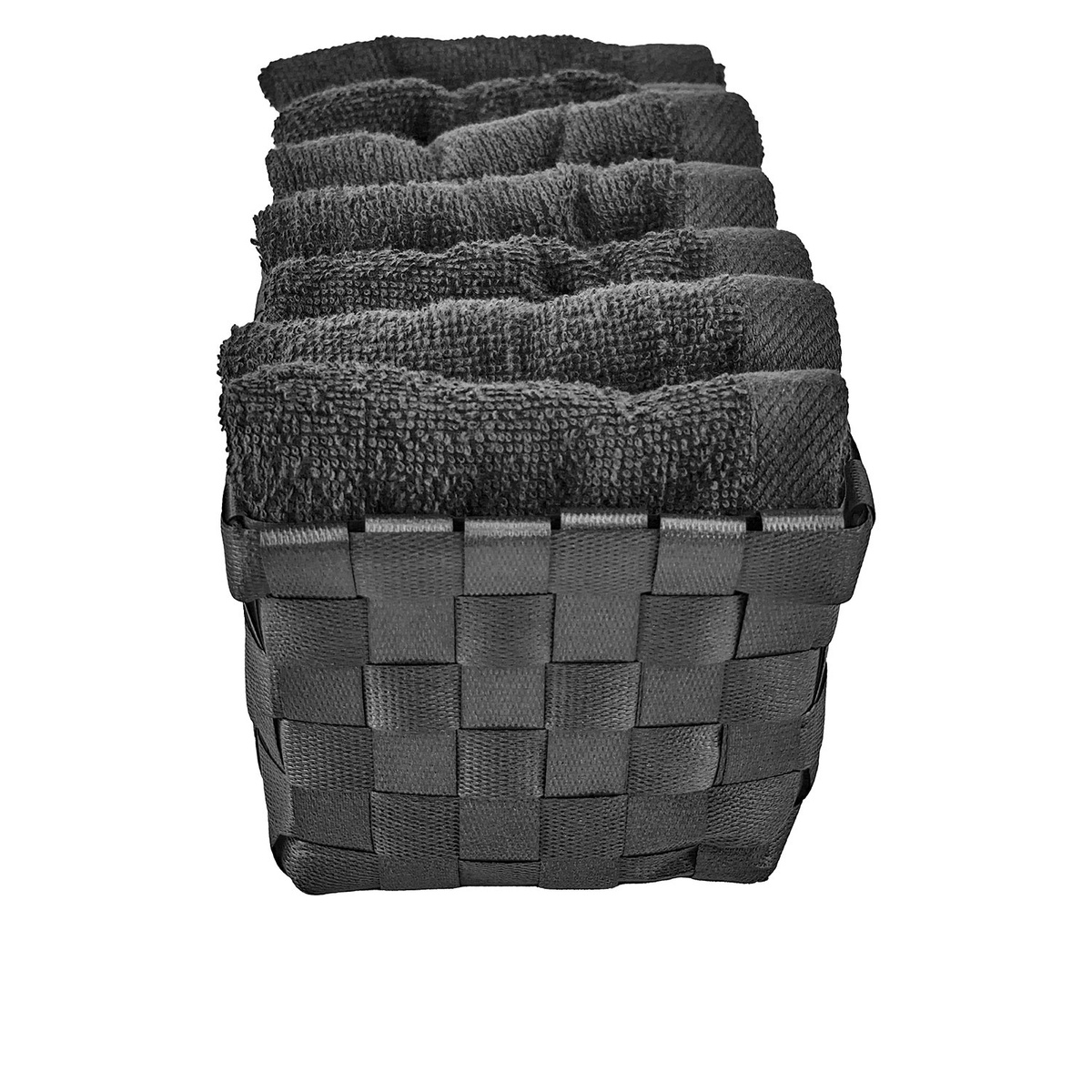 Bild 4 von NOVITESSE Gästehandtücher im Korb, 7er-Set