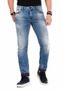 Bild 1 von Cipo & Baxx Slim-fit-Jeans im Used Look