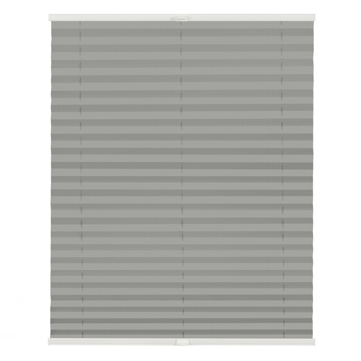 Bild 1 von Lichtblick Plissee Klemmfix, ohne Bohren, verspannt, blickdicht - Grau