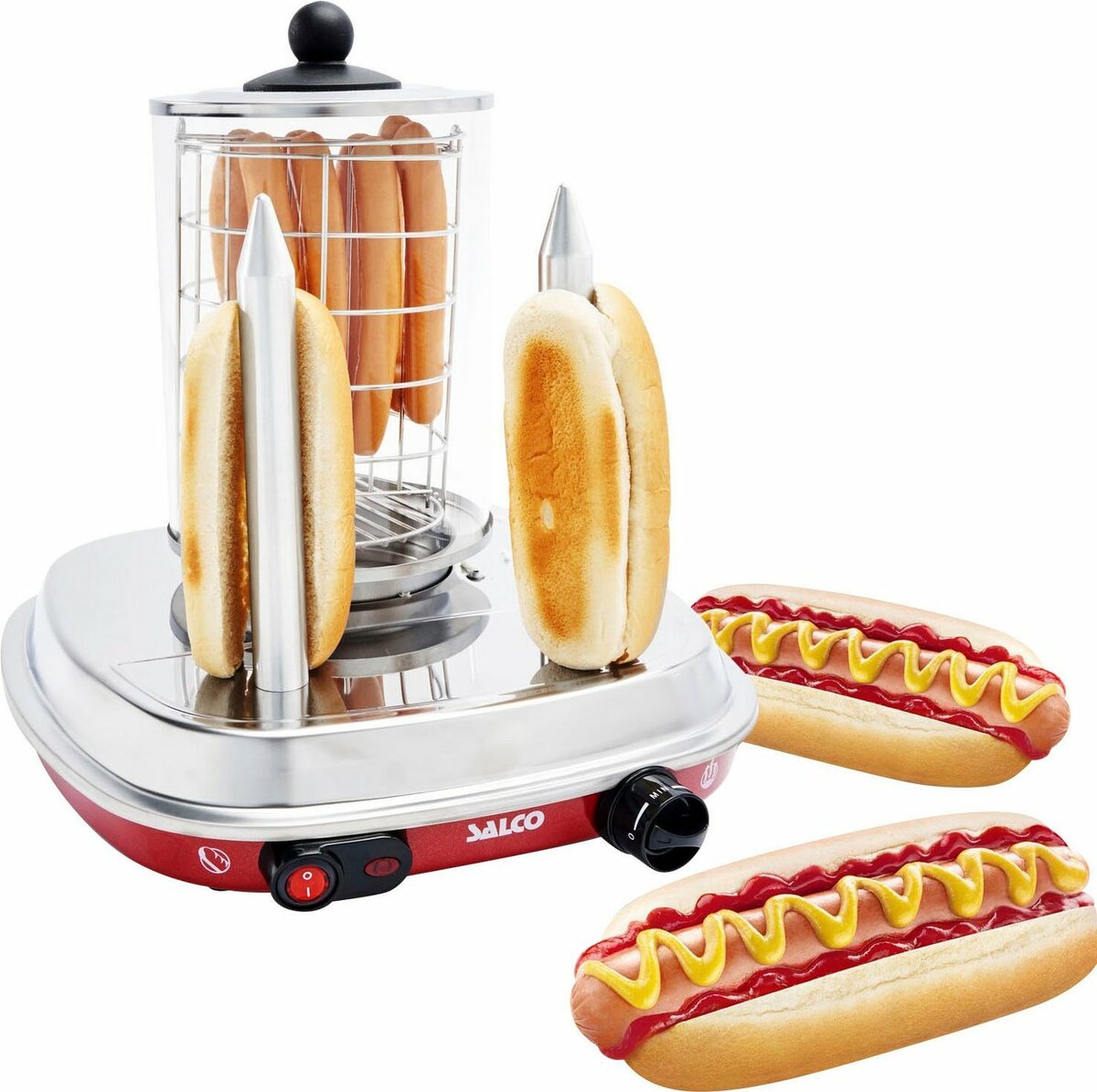 Bild 1 von SALCO Hotdog-Maker SHO-6, 450 W