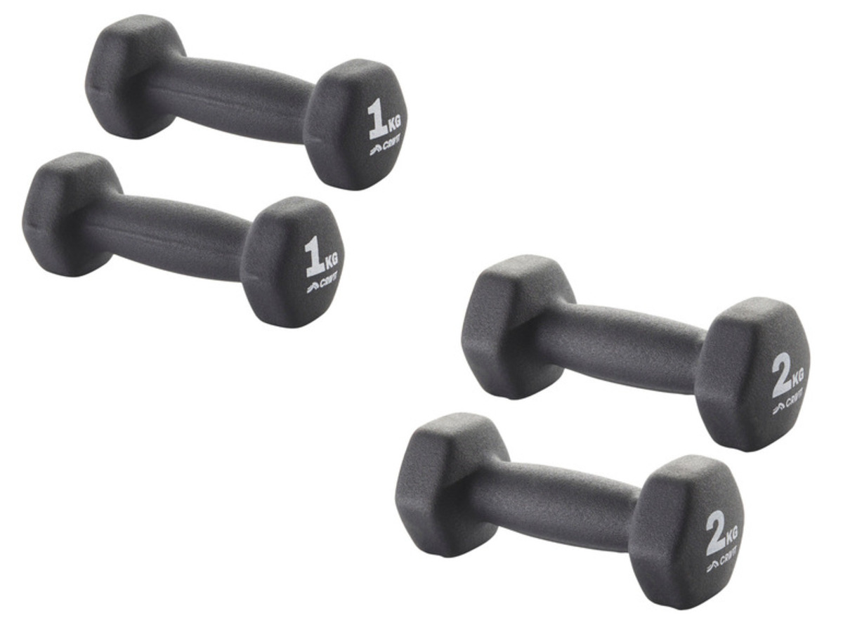 Bild 1 von CRIVIT Kurzhantel-Set, 2x 1/ 2 kg, mit PVC Ummantelung
