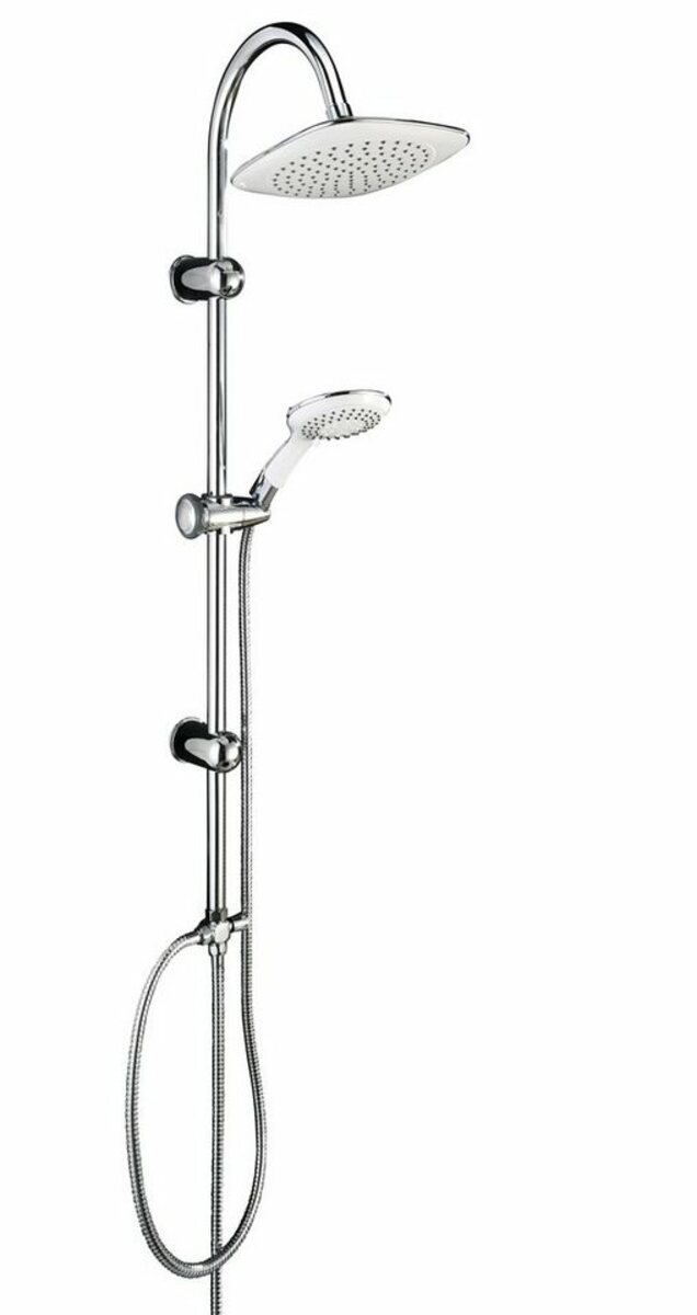 Bild 1 von Schütte Brausegarnitur Teneriffa, Höhe 102 cm, Set, Überkopfbrausset Duschsystem Duschsäule Brauseset Regendusche, Chrom