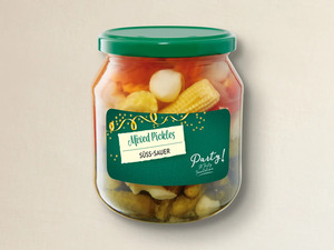 Mixed Pickles, 
         580 ml; Abtropfgewicht: 300 g