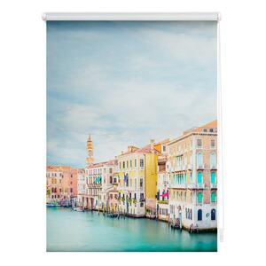 Lichtblick Rollo Klemmfix, ohne Bohren, Verdunkelung, Venedig - Blau