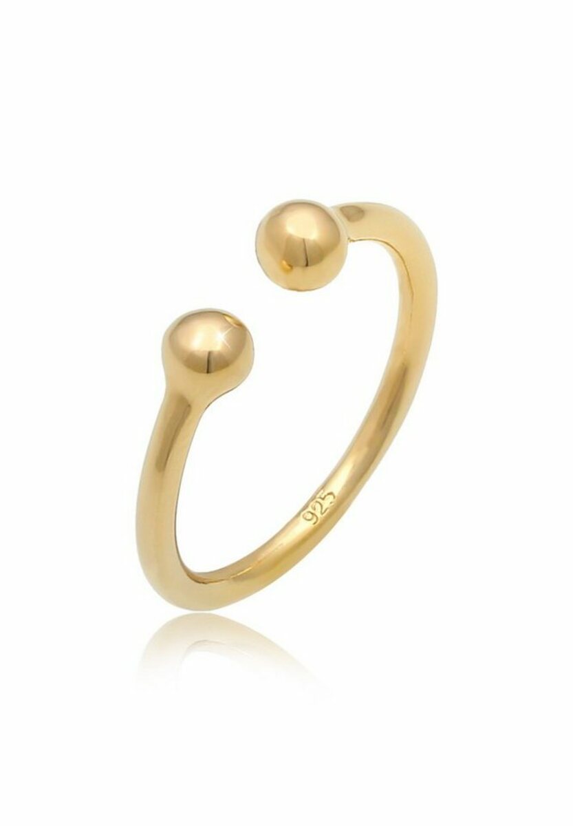 Bild 1 von Elli Fingerring Kugeln Minimal Offen Verstellbar 925 Sterling Silber