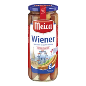 Meica Wiener Würstchen, Trueman's oder Frankfurter Art