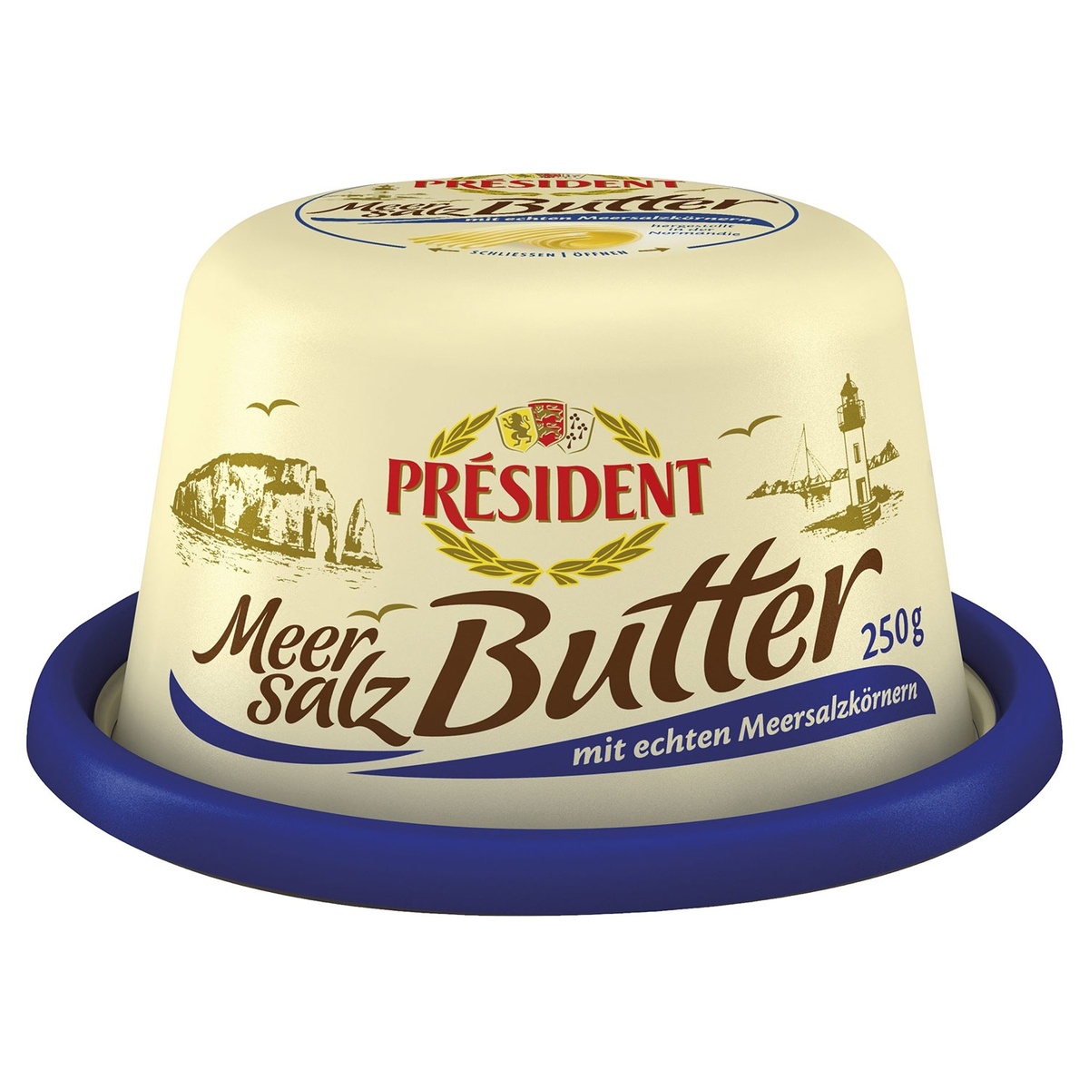 Bild 1 von PRÉSIDENT Meersalz-Butter 250 g