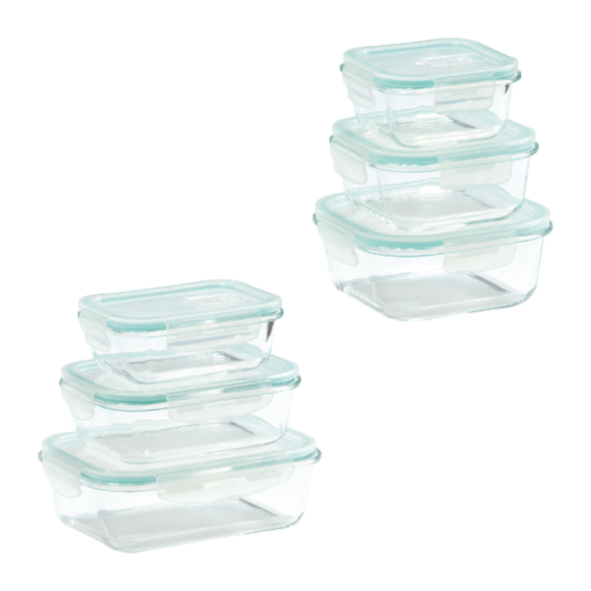 Bild 1 von HOME CREATION Glasfrischhaltedosen