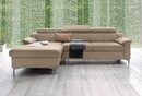 Bild 1 von Exxpo - sofa fashion Ecksofa Florenz, mit Kopfteilverstellung, Grau