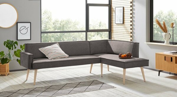 Bild 1 von Exxpo - sofa fashion Eckbank Lungo, Frei im Raum stellbar, Grau