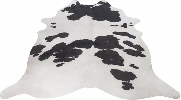Bild 1 von Fellteppich Amarillo, Andiamo, fellförmig, Höhe: 4 mm, Kunstfell, gedruckte Kuhfell-Optik, Wohnzimmer