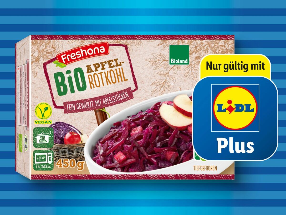 Bild 1 von Bioland Apfelrotkohl, 
         450 g