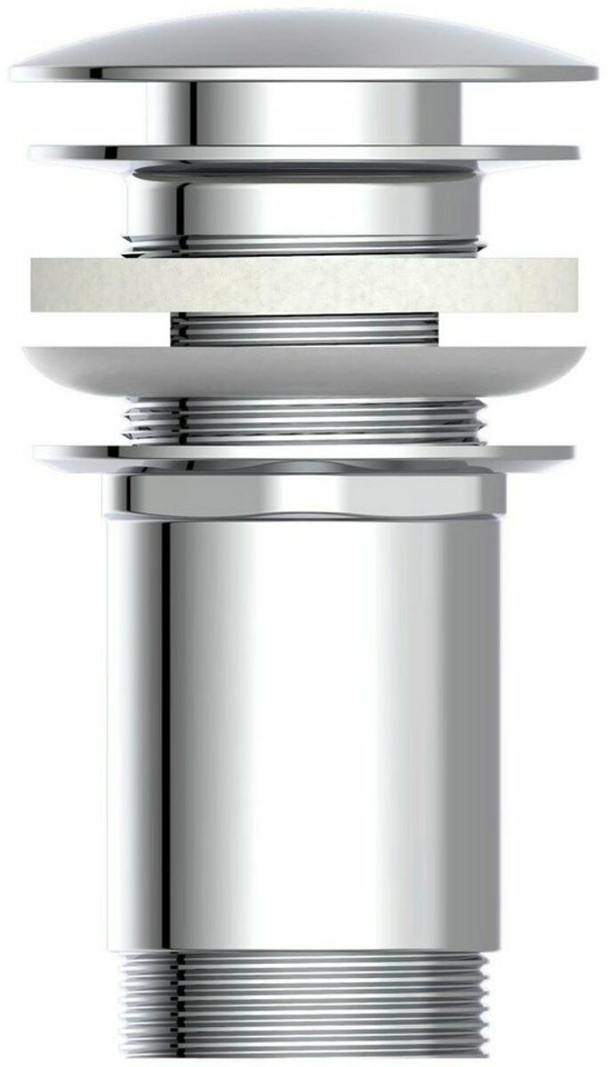 Bild 1 von Kirchhoff Duschablauf, Druckknopf-Ablaufventil, Chrom