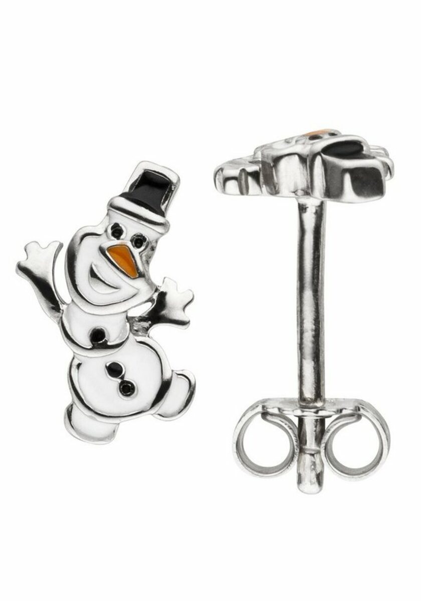 Bild 1 von JOBO Paar Ohrhänger Schneemann, 925 Silber