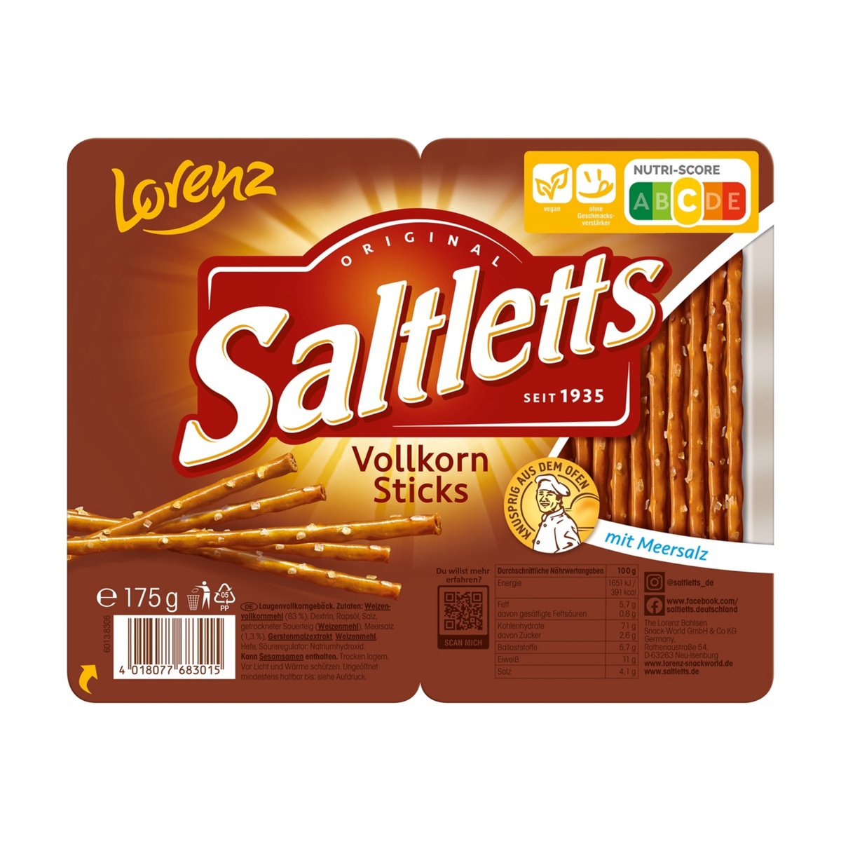 Bild 2 von LORENZ Saltletts Sticks 175 g