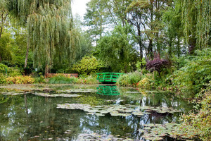 Papermoon Fototapete "Monets Garten"