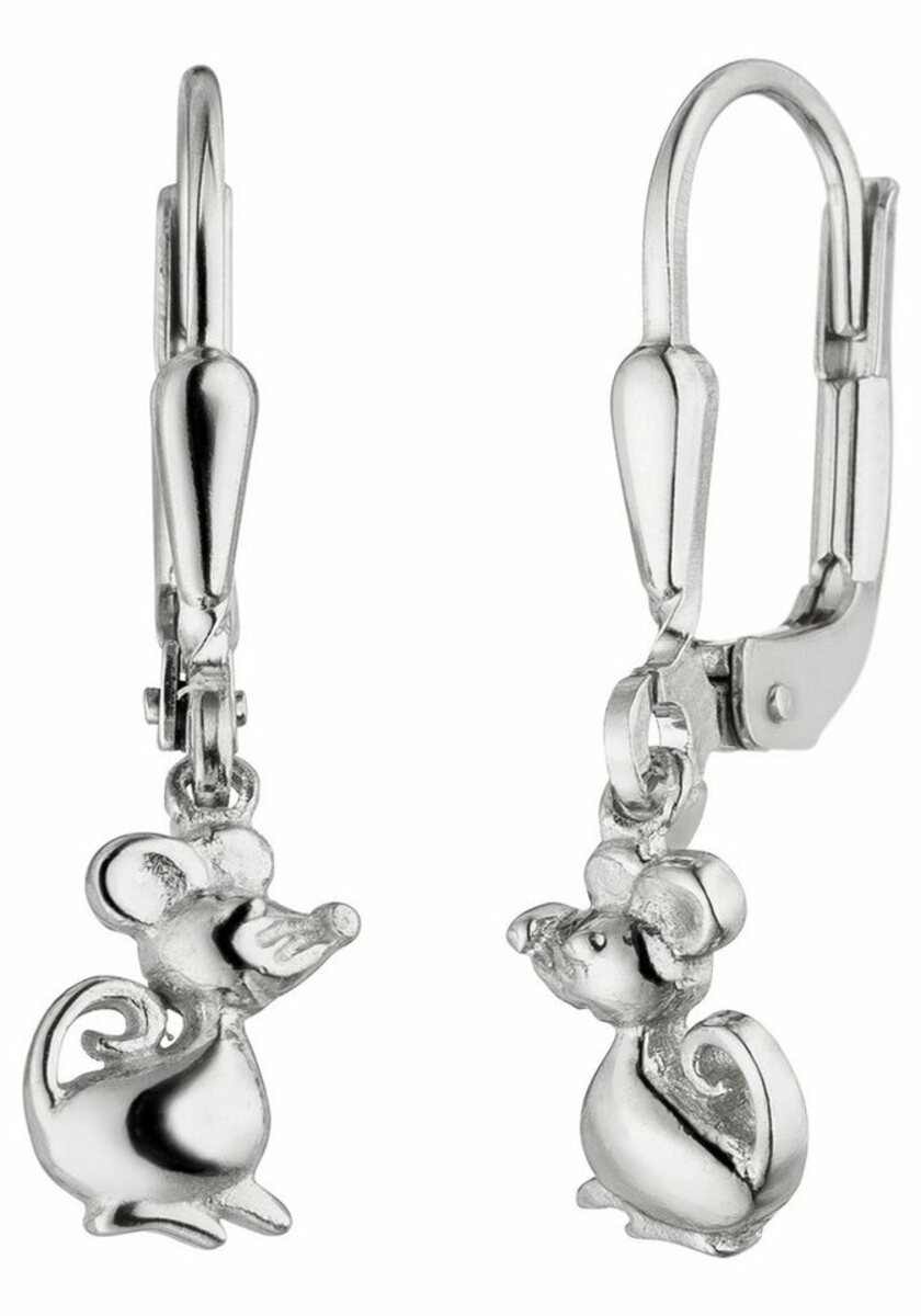 Bild 1 von JOBO Paar Ohrhänger Maus, 925 Silber