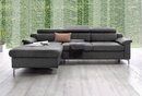 Bild 1 von Exxpo - sofa fashion Ecksofa Florenz, mit Kopfteilverstellung, Grau