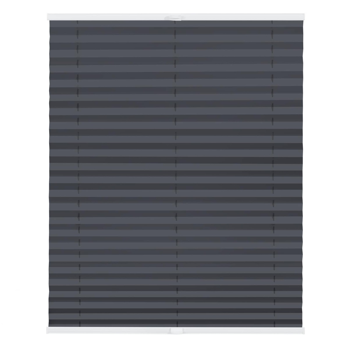 Bild 1 von Lichtblick Plissee Klemmfix, ohne Bohren, verspannt, Verdunkelung - Anthrazit