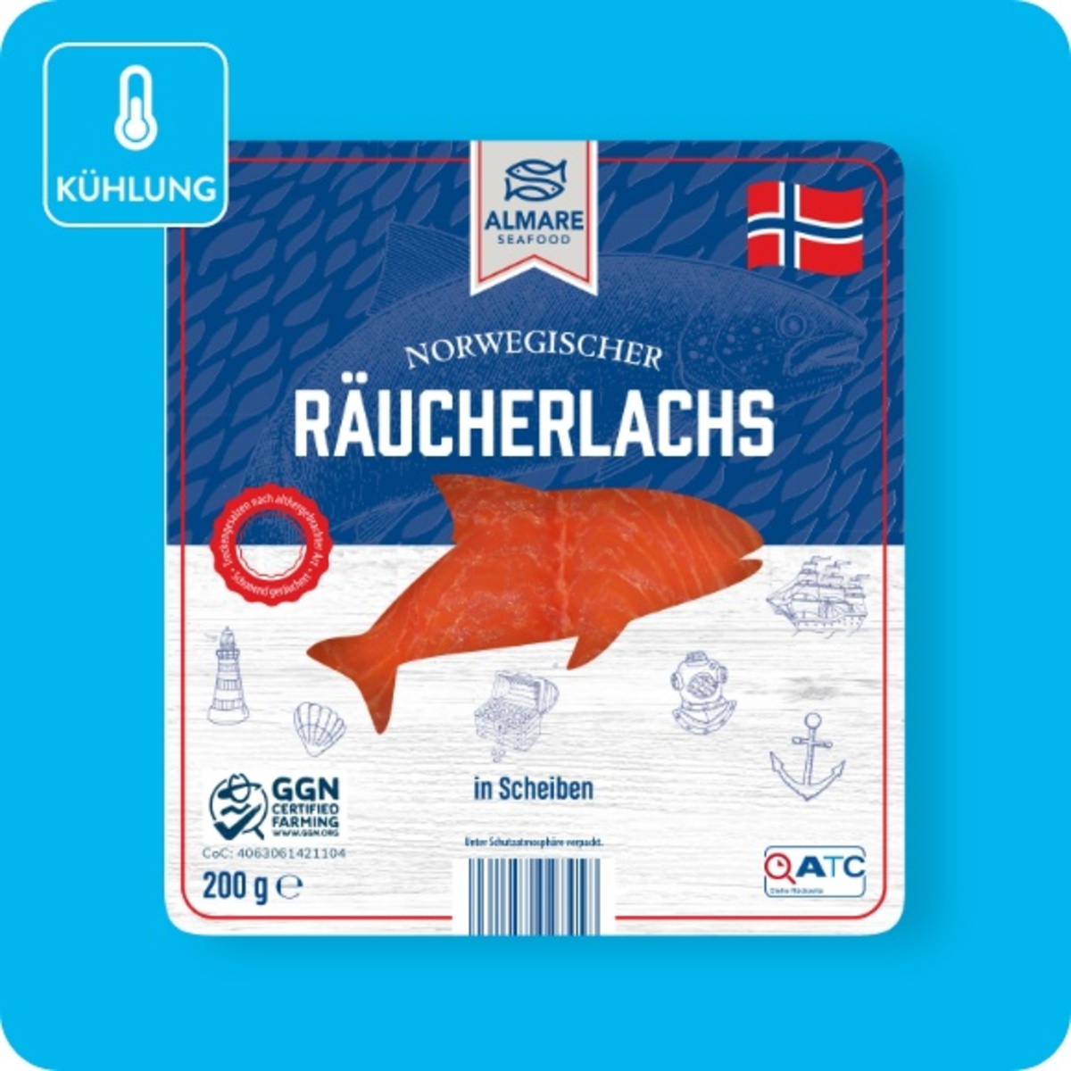 Bild 1 von Räucherlachs