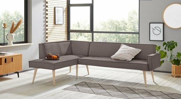 Bild 1 von Exxpo - sofa fashion Eckbank Lungo, Frei im Raum stellbar, Braun