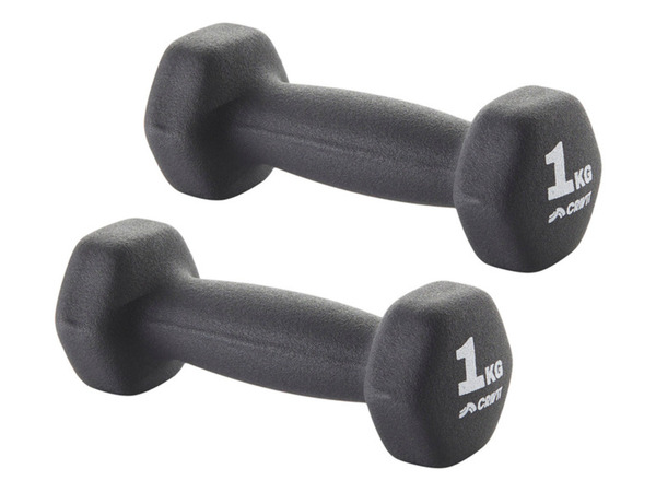 Bild 2 von CRIVIT Kurzhantel-Set, 2x 1/ 2 kg, mit PVC Ummantelung