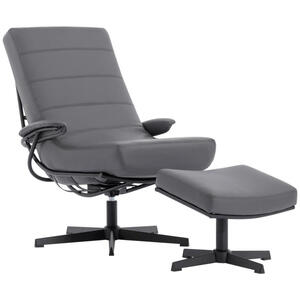 Livetastic Relaxsesselset Lesesessel, Grau, Textil, 68x101x85 cm, Relaxfunktion, Wohnzimmer, Sessel, Relaxsessel