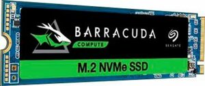 Seagate BarraCuda Q5 QLC NVMe interne SSD (500 GB) 2300 MB/S Lesegeschwindigkeit, 900 MB/S Schreibgeschwindigkeit