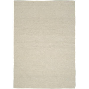 Linea Natura Handwebteppich, Grau, Textil, meliert, rechteckig, 80 cm, für Fußbodenheizung geeignet, Teppiche & Böden, Teppiche, Naturteppiche