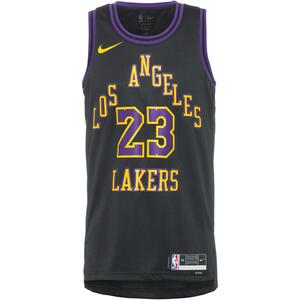 Nike LeBron James Los Angeles Lakers Spielertrikot Herren Schwarz
