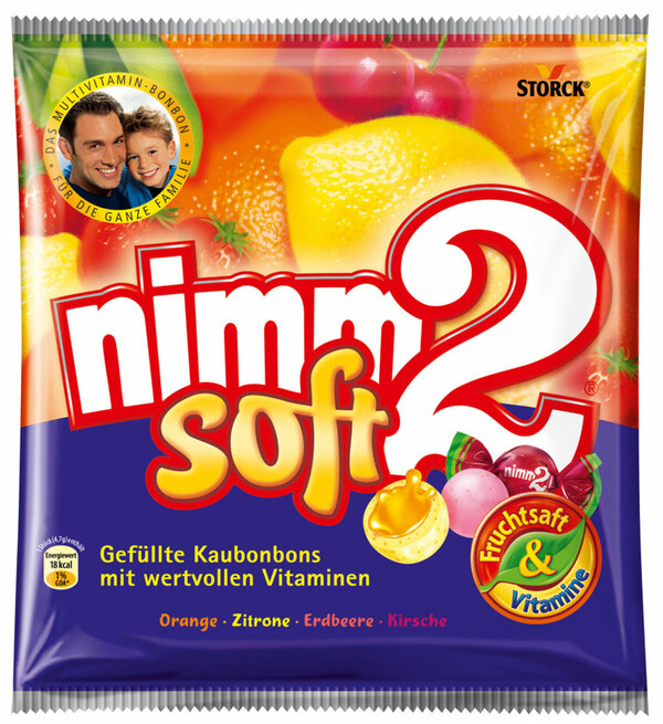 Bild 1 von nimm2 Fruchtkaubonbon Soft 195 g